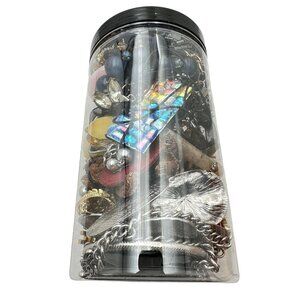 Mystery Jewelry Jar #1049 Wearable Quality Pieces 2lbs Necklace Bracelet Earring